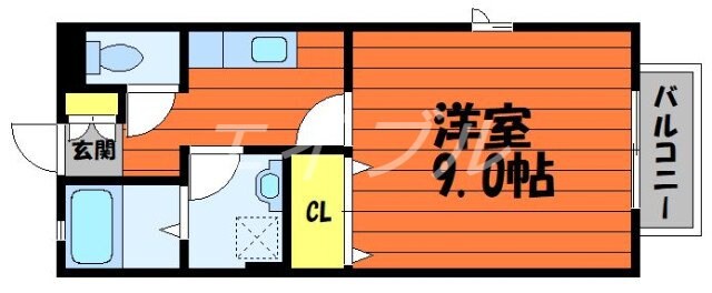 ボヌールの物件間取画像