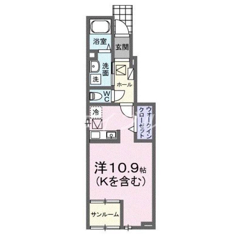 マーベラスＫ３　Ｂの物件間取画像