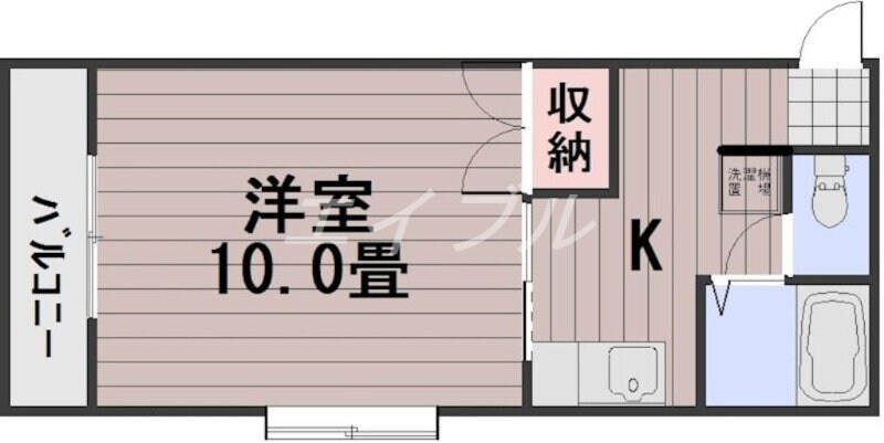 コープ・エスポワールⅡの物件間取画像