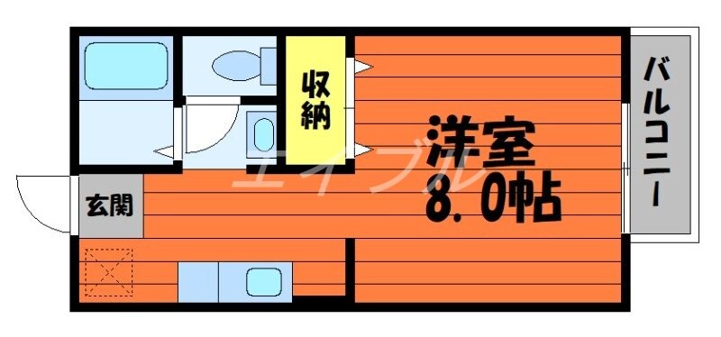 西之浦サンプラザの物件間取画像