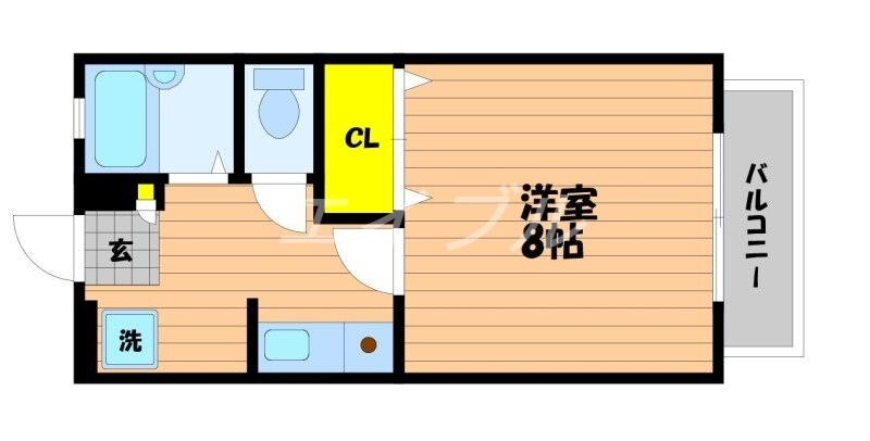 ベルクラント今の物件間取画像