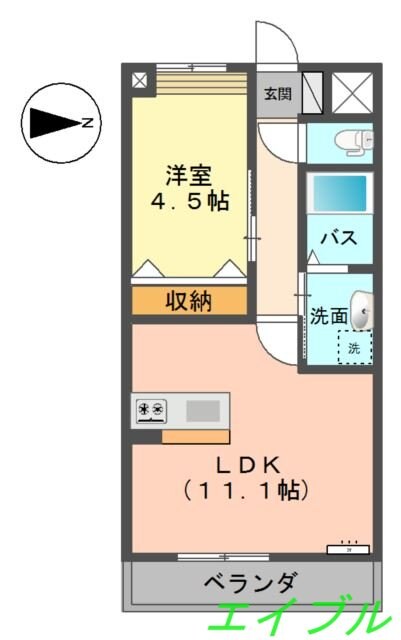 グラン・エスカラードの物件間取画像