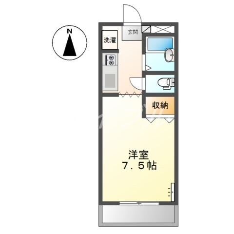 ファインヴィーブル弐番館の物件間取画像