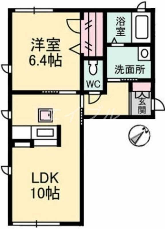 エクラシエ　の物件間取画像