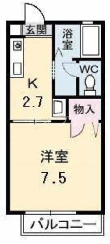 ディア　エスタ　Ｃ棟の物件間取画像