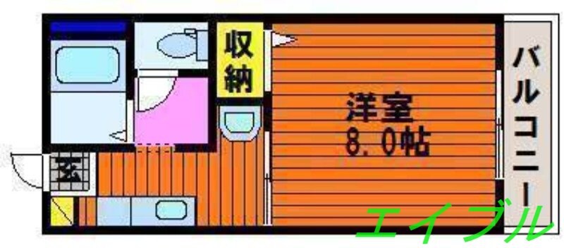 ディアス２１　Ｂ棟の物件間取画像