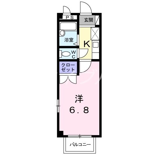 エスポワールの物件間取画像