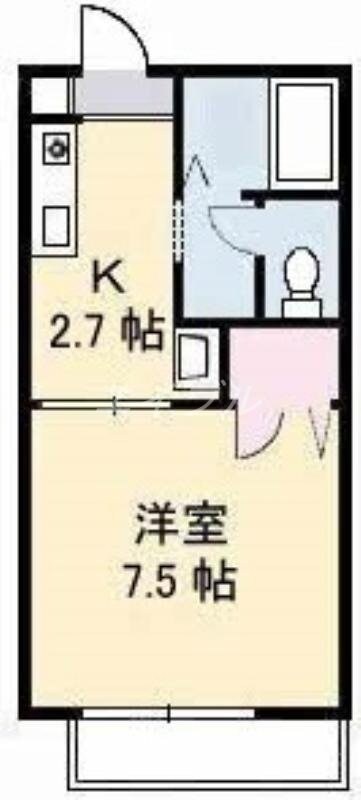 ノースヴェレッジＡ棟の物件間取画像