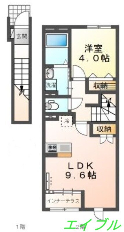 フロード・Nの物件間取画像