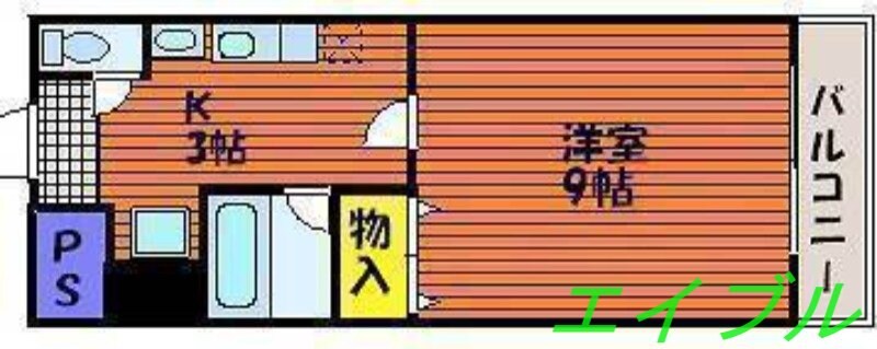 物件間取画像