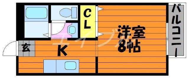 サンライズ鶴新田の物件間取画像