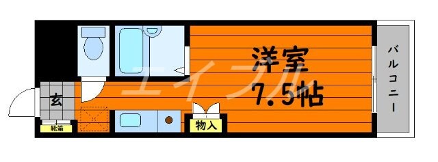 物件間取画像