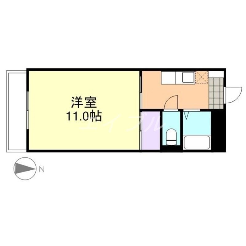 エトワール水島の物件間取画像