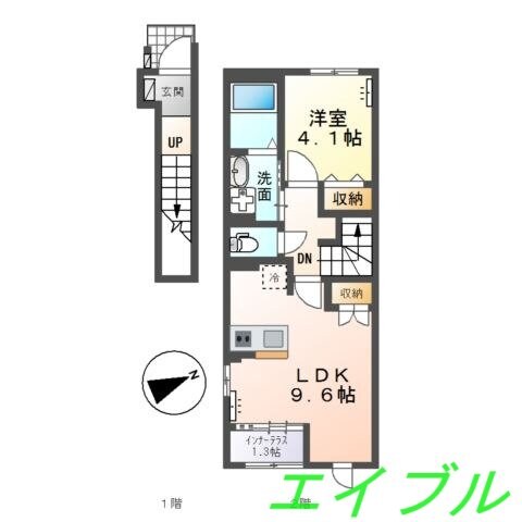 メイグリーンの物件間取画像