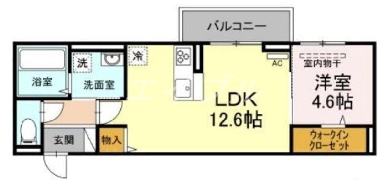 フェルナの物件間取画像