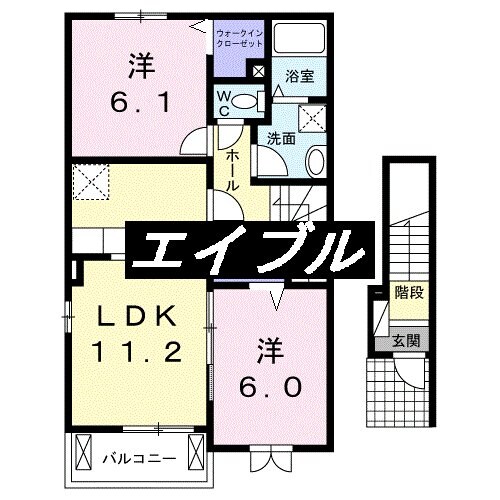 ルミエールの物件間取画像