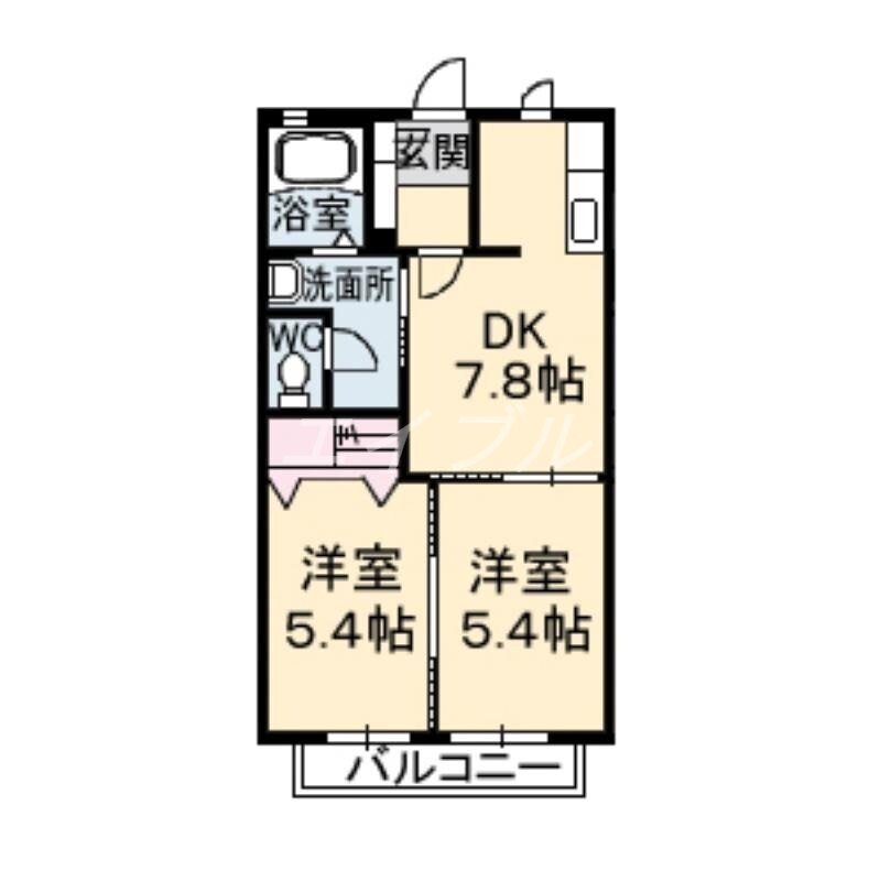 ビエントスの物件間取画像