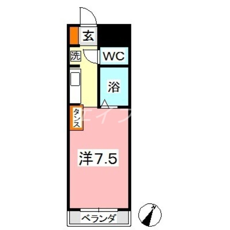 物件間取画像