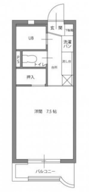 ウェーブレジデンス今村公園の物件間取画像