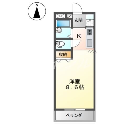 ボンブランセの物件間取画像