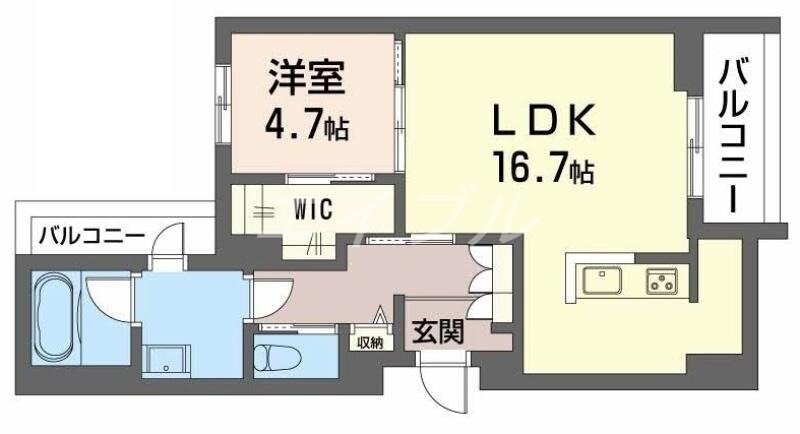 シャーメゾン　シティ　ルイーレの物件間取画像