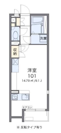 ミランダリアン万倍の物件間取画像