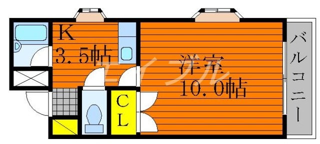 メゾン大福の物件間取画像