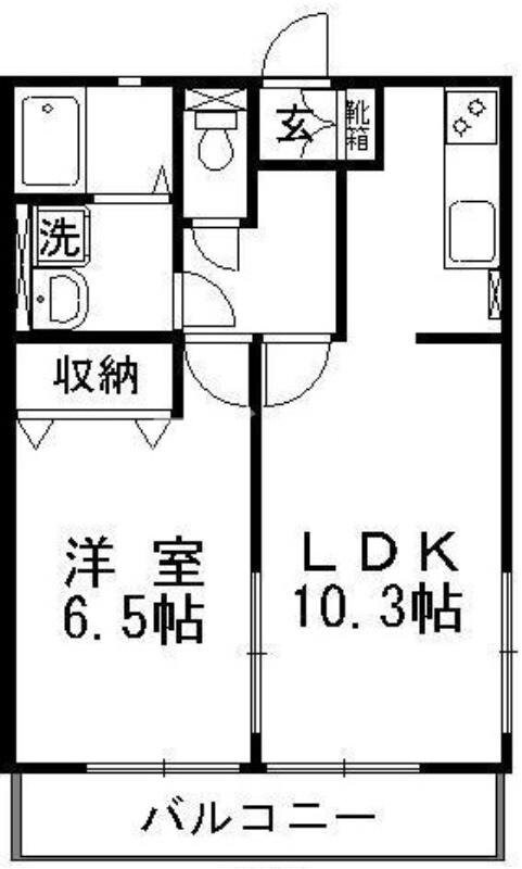 ブルーベリーBの物件間取画像