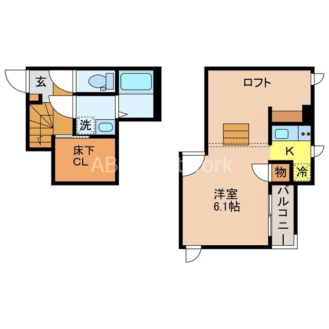 CB鳥栖ブランシェの物件間取画像