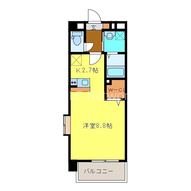 エルモソ　ピソの物件間取画像