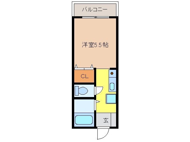 物件間取画像