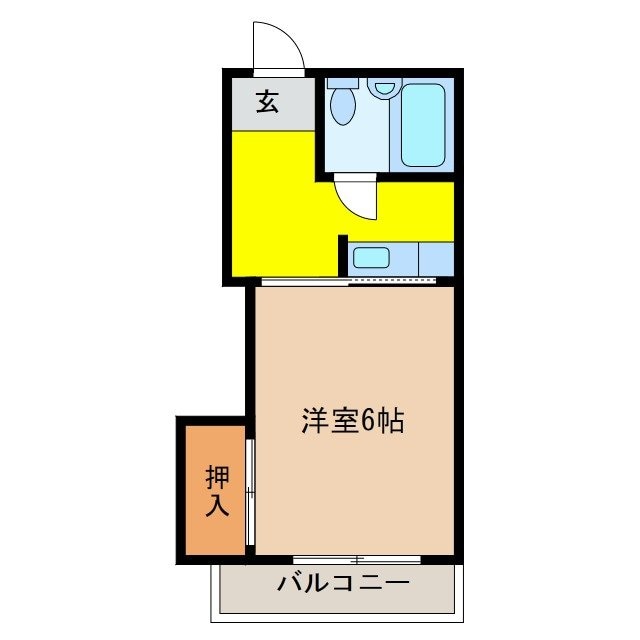 グリーンハイツ川上の物件間取画像