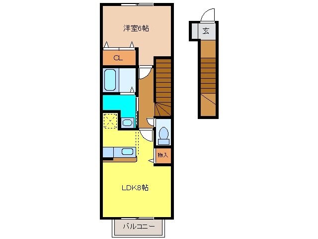 練雅館Ⅰの物件間取画像