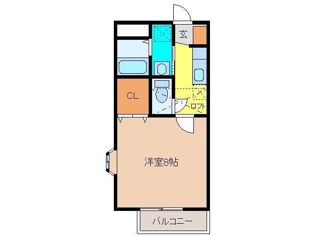 メゾンファンダーの物件間取画像