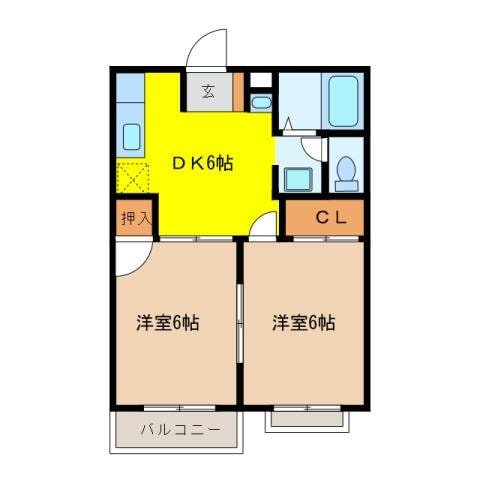 ロイヤルコーポの物件間取画像