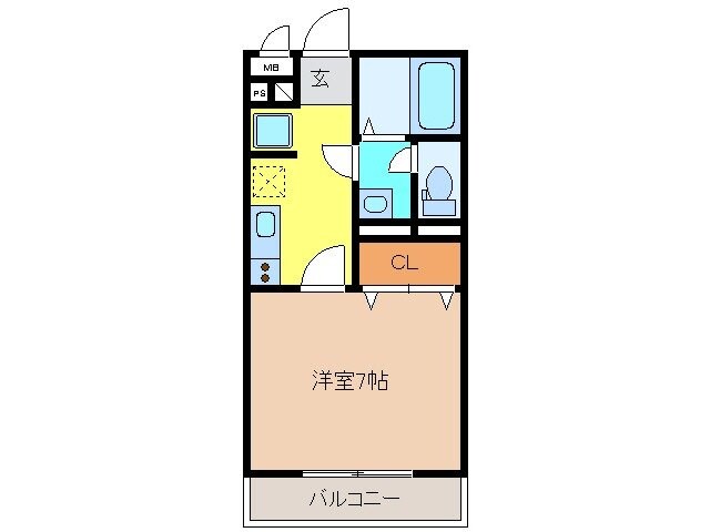物件間取画像