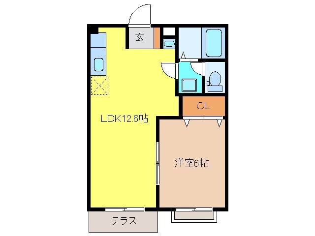 ロイヤルコーポの物件間取画像