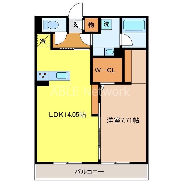 ロイヤルグレースの物件間取画像