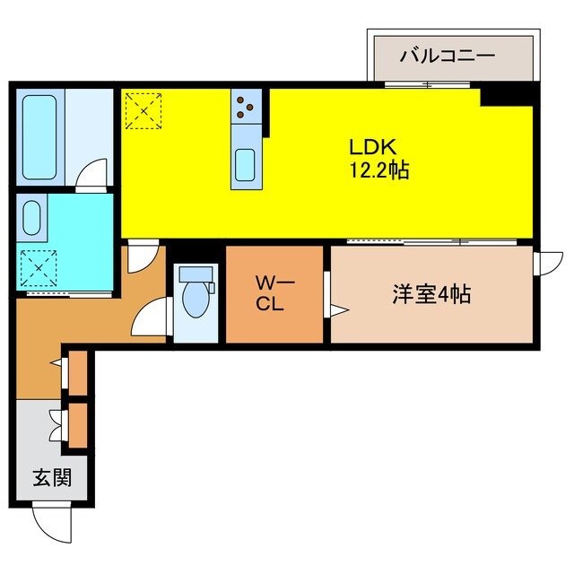 グラジオの物件間取画像