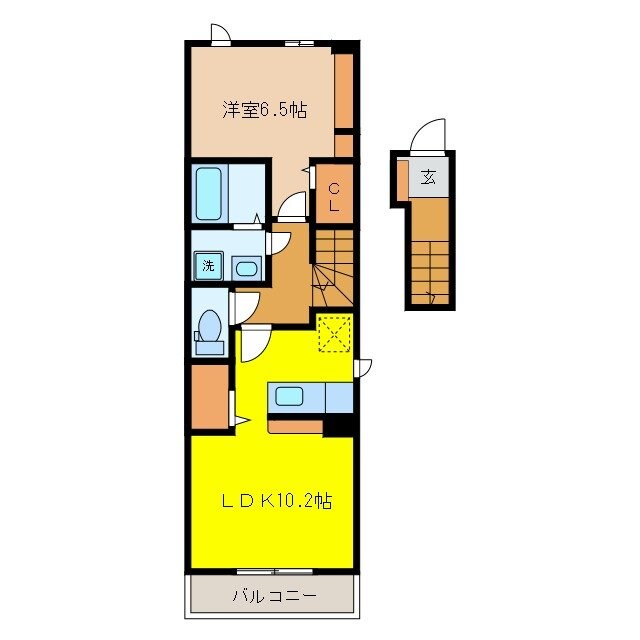 コオリナ・セリーヌ・十番館の物件間取画像