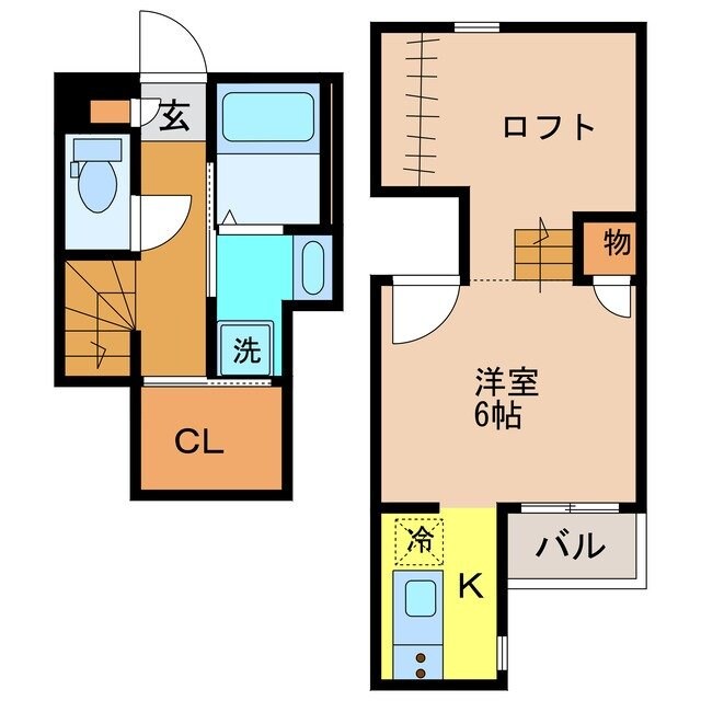 CB鳥栖ヴェールニルの物件間取画像