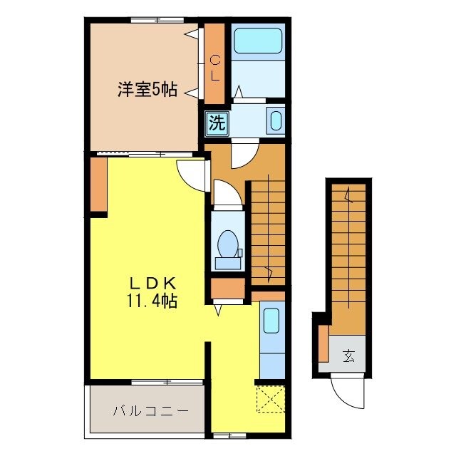 エレガンシア フォレストの物件間取画像