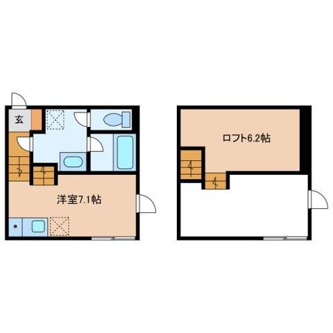 Ruheの物件間取画像