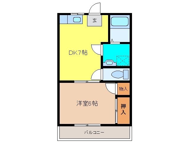 物件間取画像