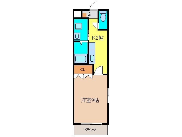 ルミナスハイムの物件間取画像