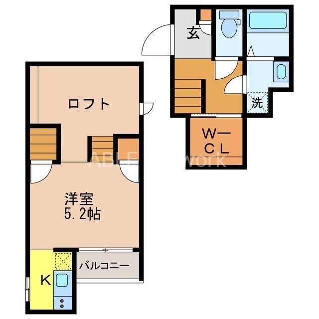 CB鳥栖マリンの物件間取画像