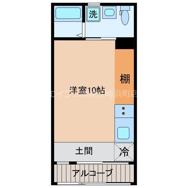 Residence若葉の物件間取画像