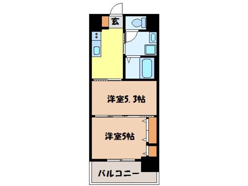 物件間取画像