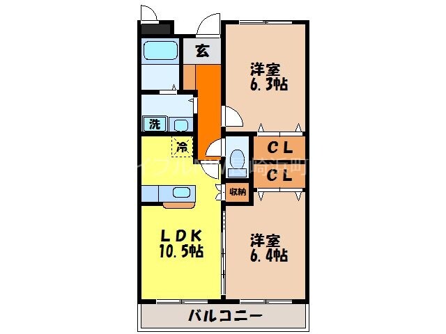 ProsperityPlaceの物件間取画像