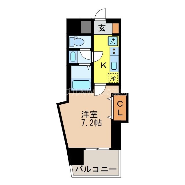 Residence赤迫の物件間取画像